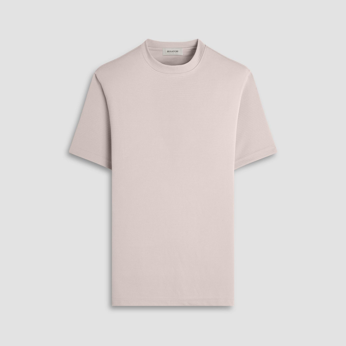 Bugatchi Orville Ottoman Crew Neck Sand