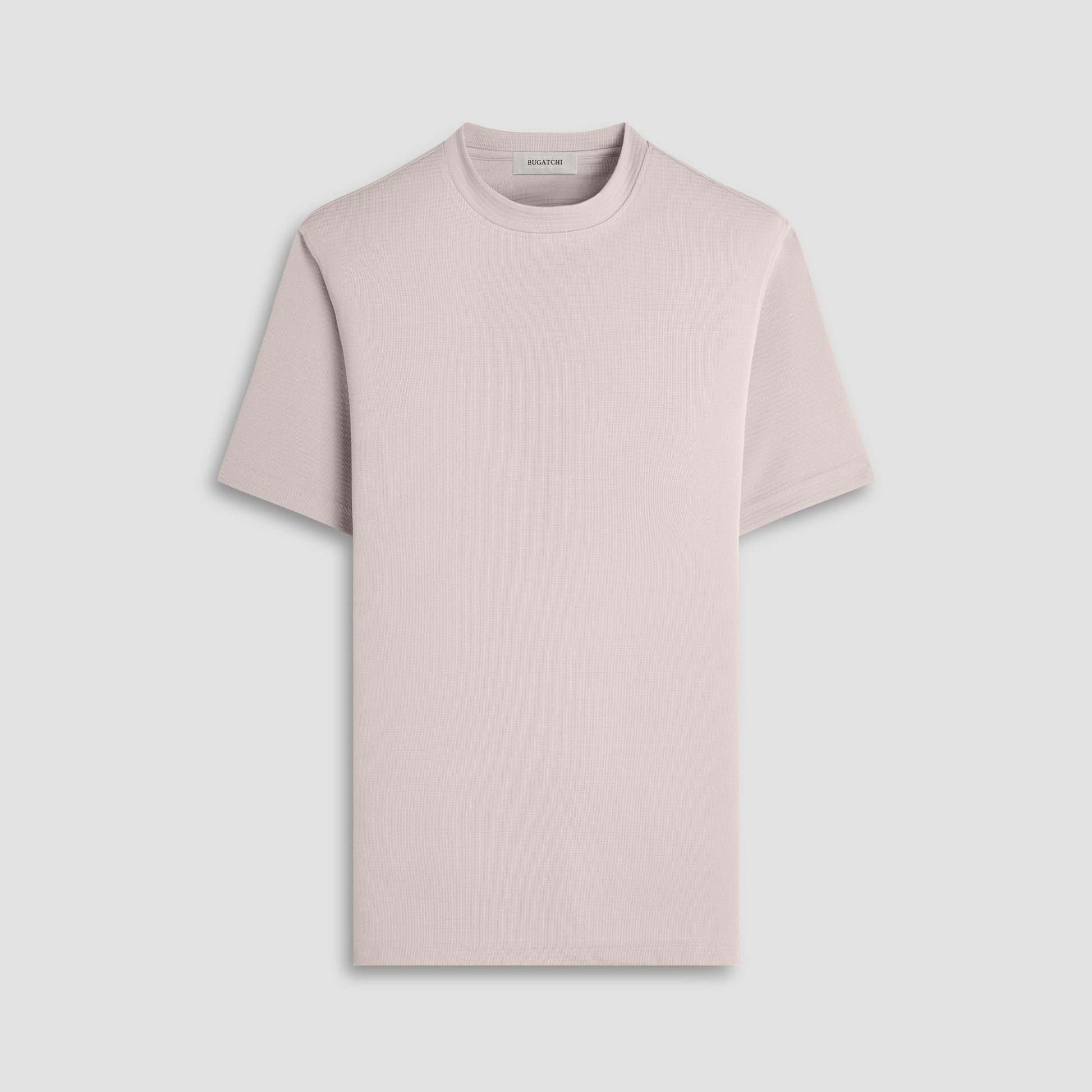 Bugatchi Orville Ottoman Crew Neck Sand