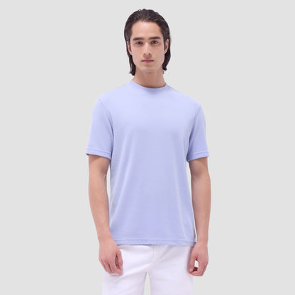 Bugatchi Orville Ottoman Crew Neck Sky