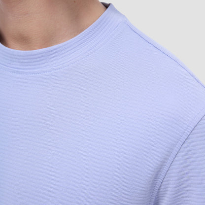 Bugatchi Orville Ottoman Crew Neck Sky