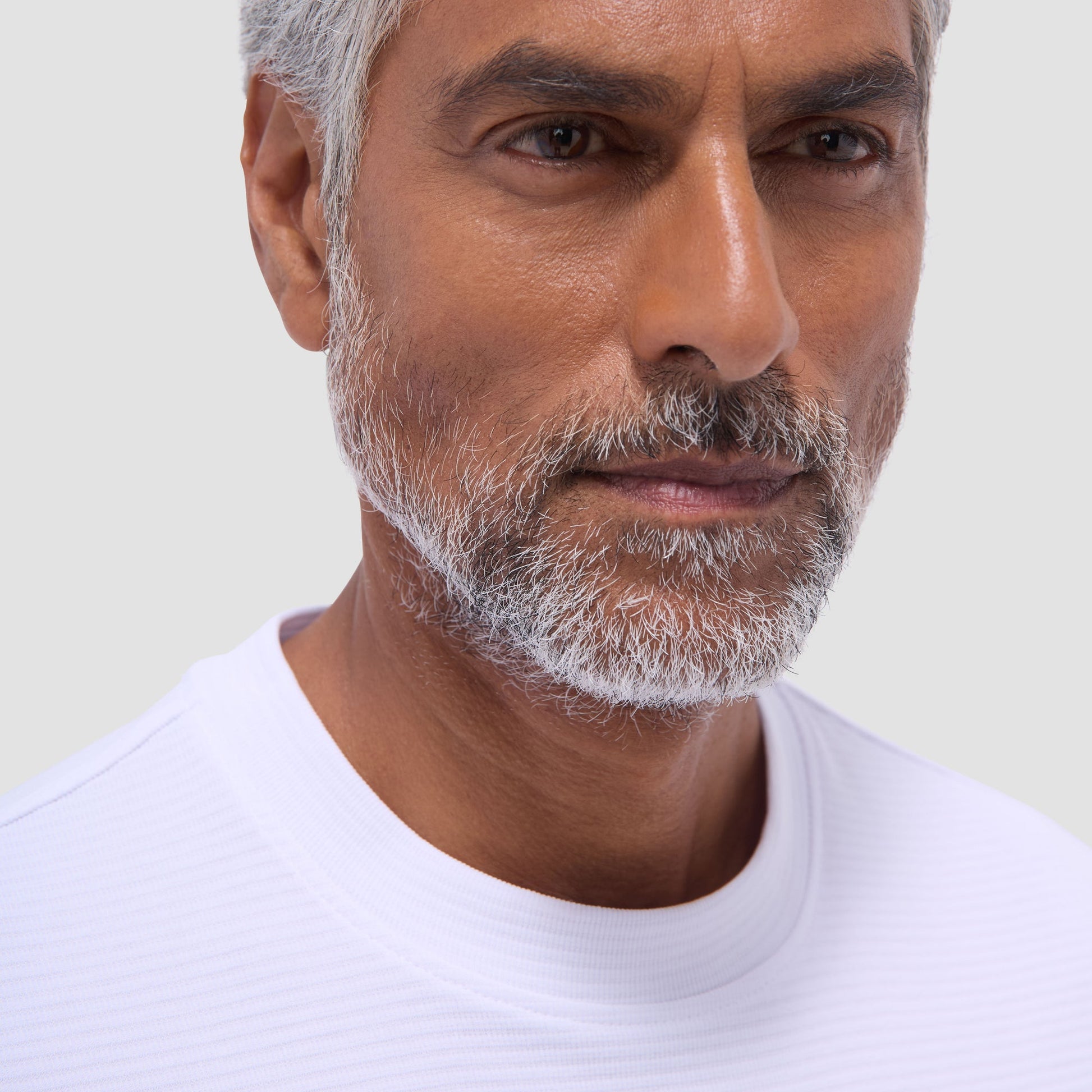 Bugatchi Orville Ottoman Crew Neck White