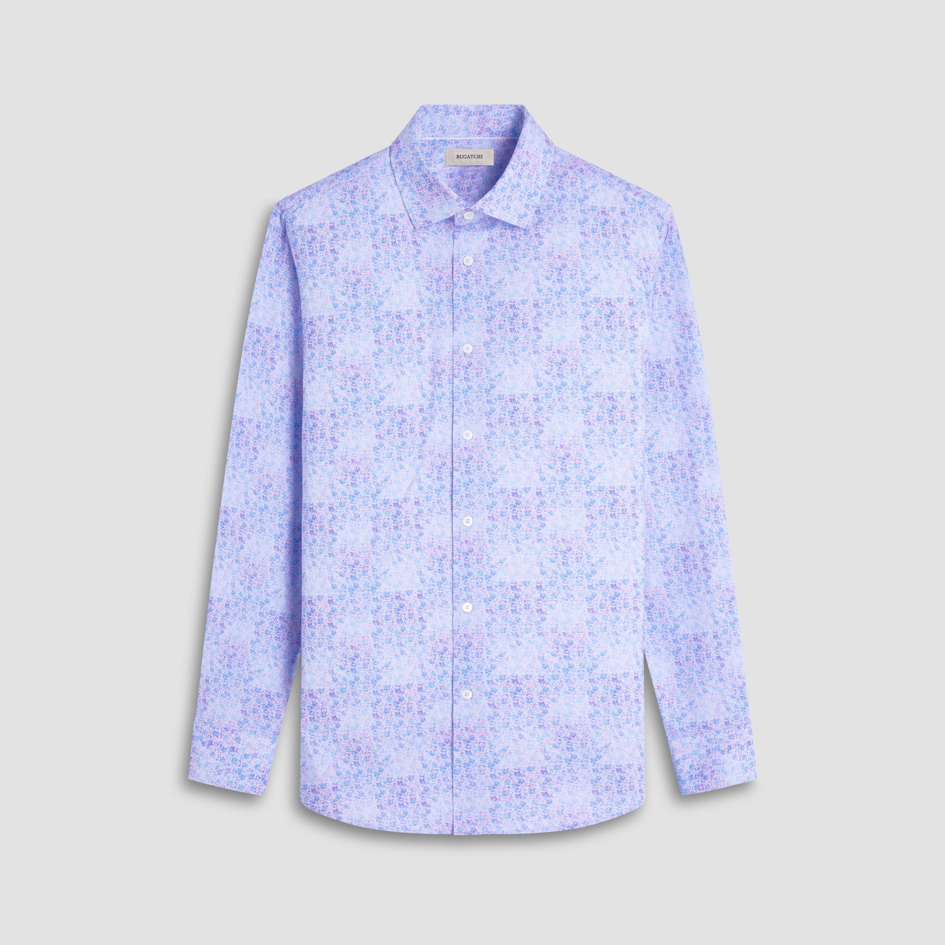Bugatchi James Floral OoohCotton® Shirt Pink
