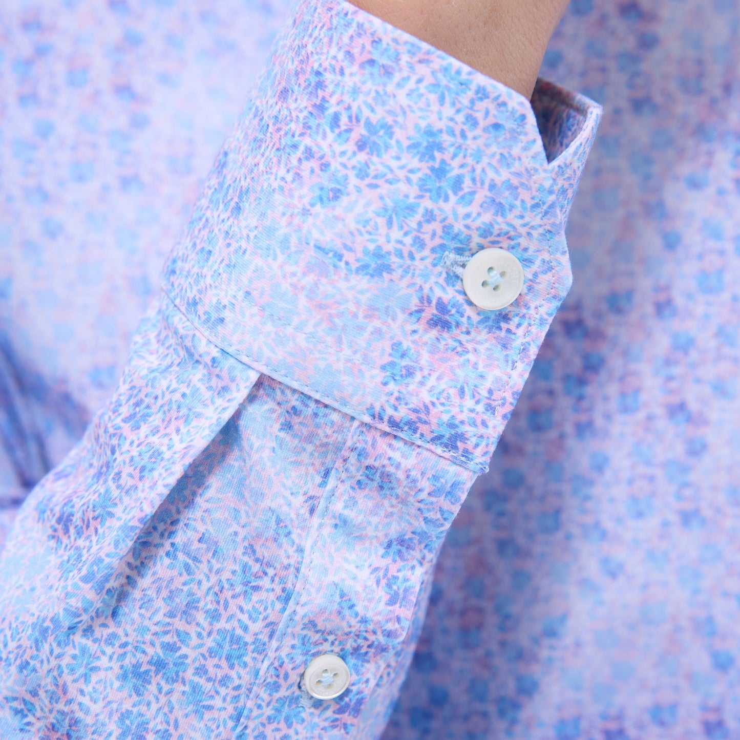 Bugatchi James Floral OoohCotton® Shirt Pink