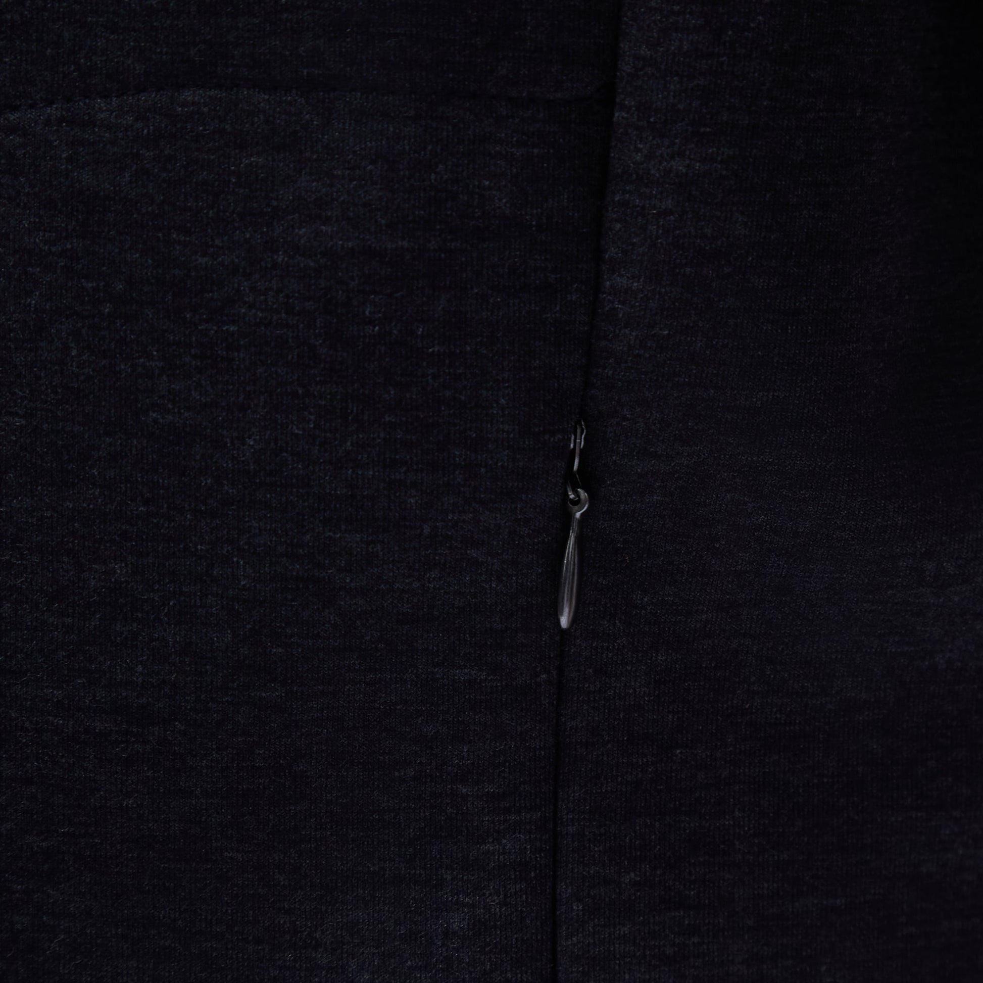 Bugatchi Soft Touch™ Heather Quarter-Zip Pullover Black