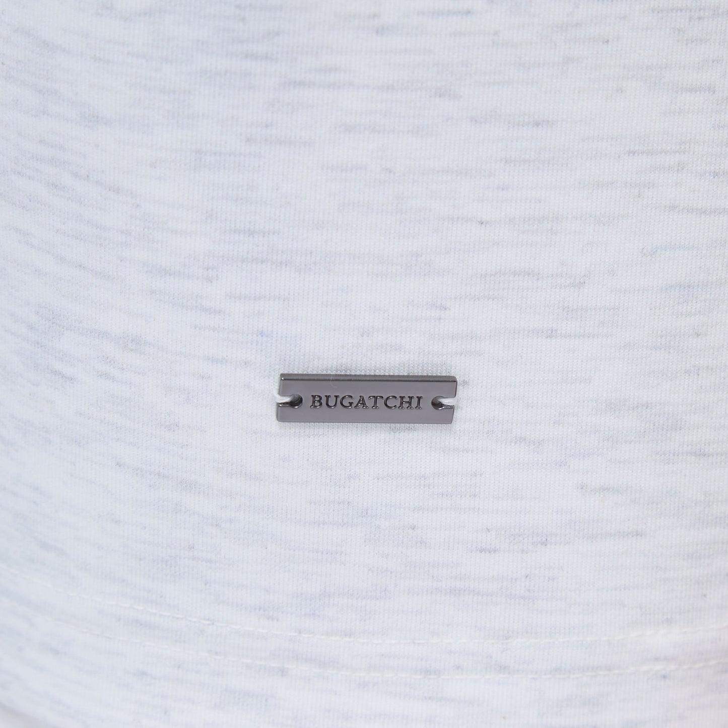 Bugatchi Soft Touch™ Heather Quarter-Zip Pullover Chalk