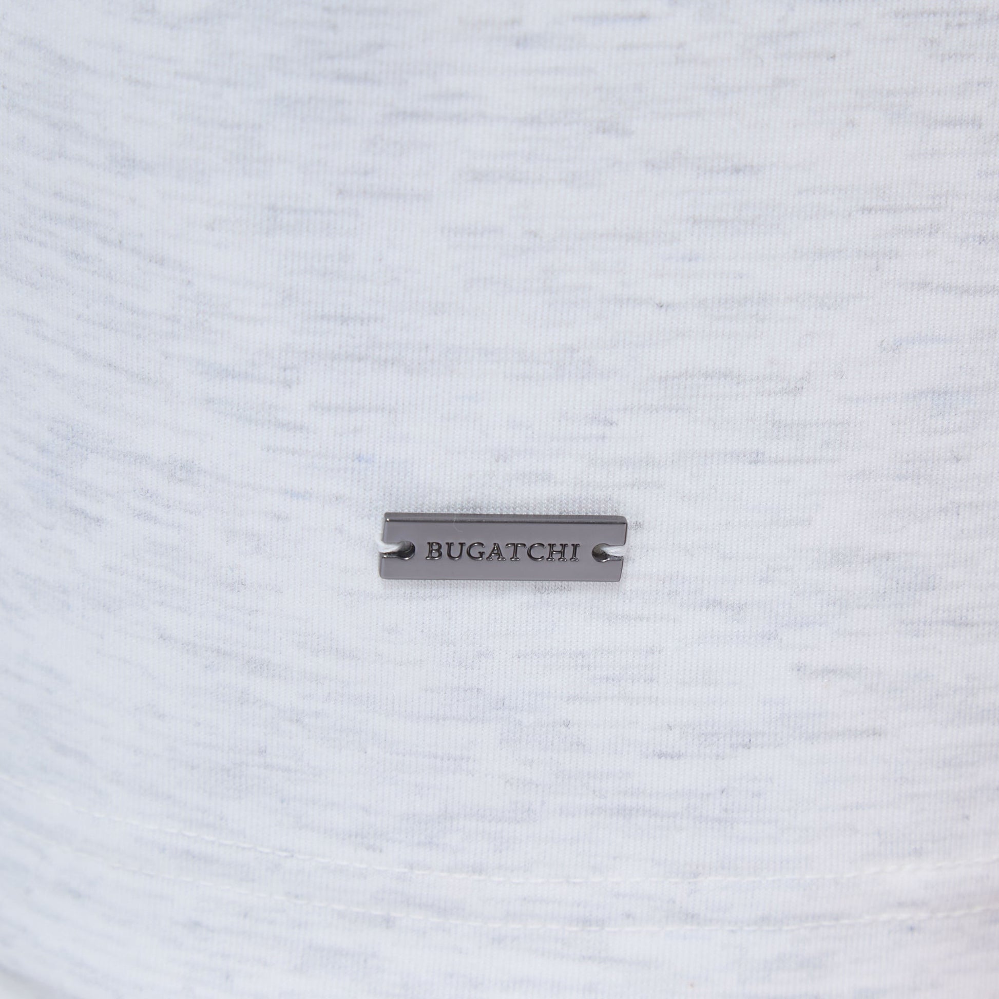 Bugatchi Soft Touch™ Heather Quarter-Zip Pullover Chalk