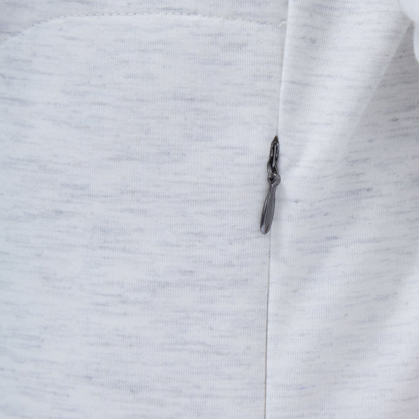 Bugatchi Soft Touch™ Heather Quarter-Zip Pullover Chalk