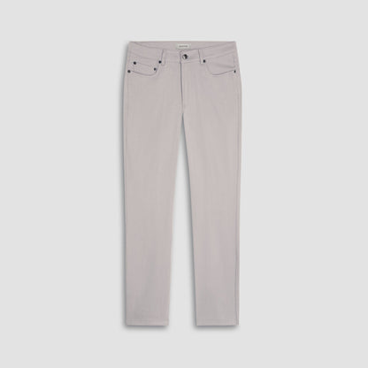 Bugatchi Preston Linen-Cotton Five Pocket Pants Stone