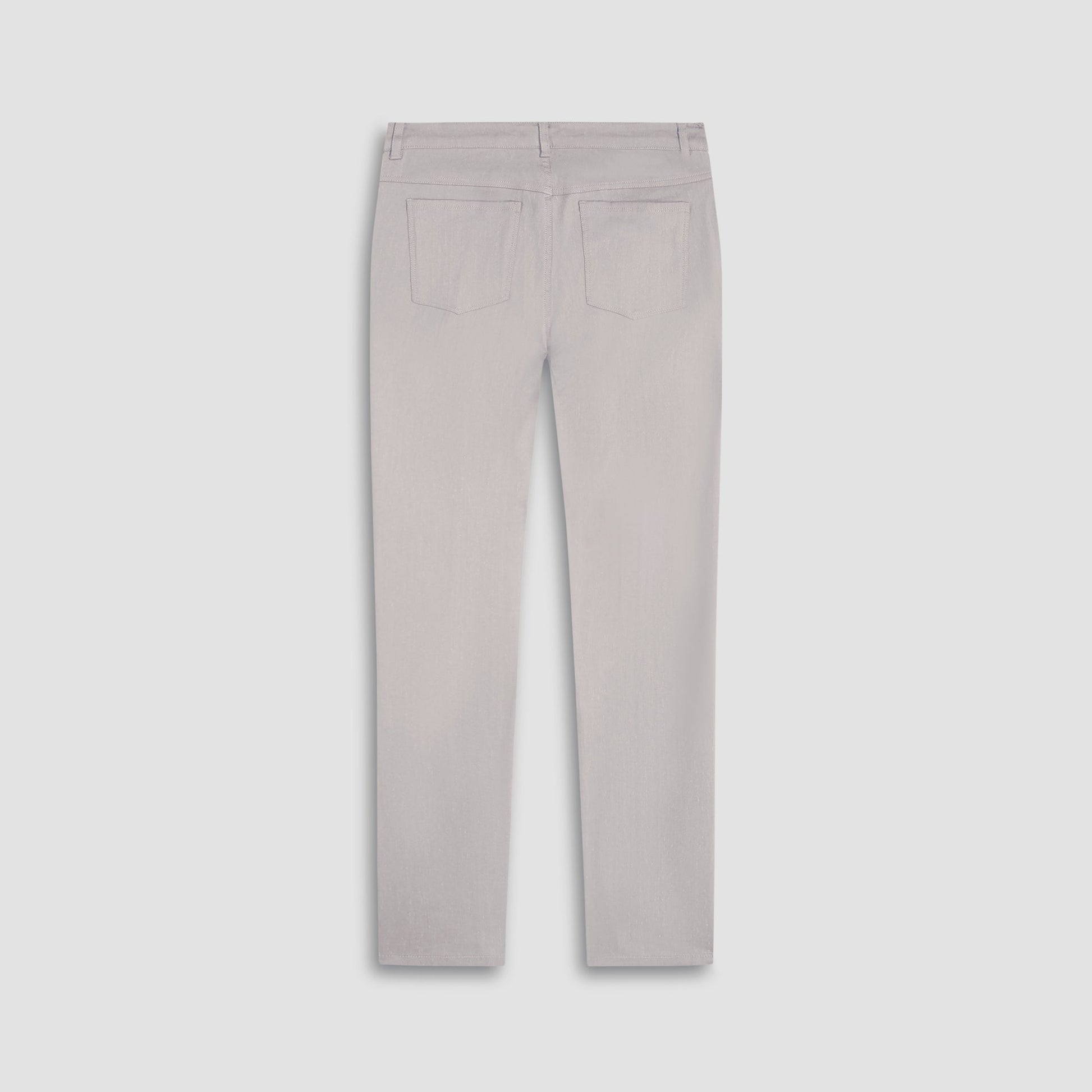 Bugatchi Preston Linen-Cotton Five Pocket Pants Stone