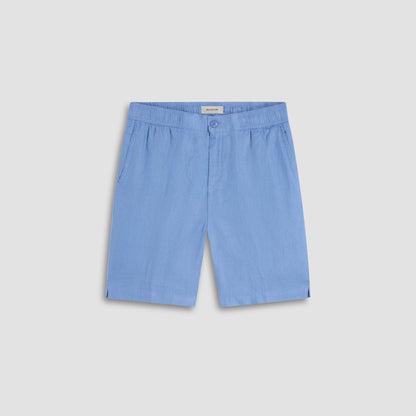 Bugatchi Linen Drawstring Shorts Air Blue