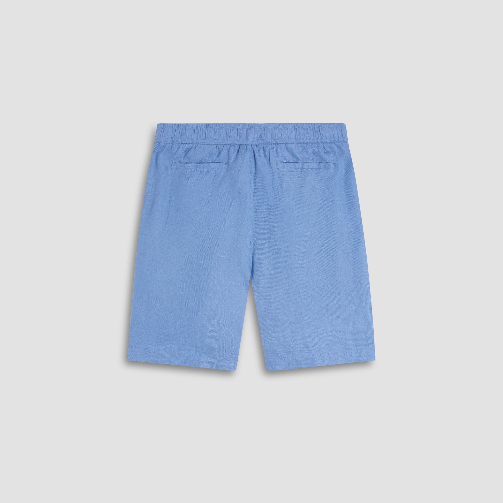 Bugatchi Linen Drawstring Shorts Air Blue