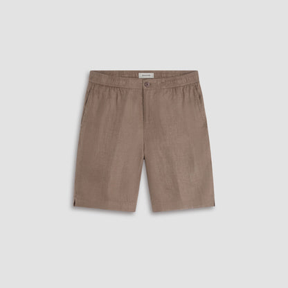 Bugatchi Linen Drawstring Shorts Olive