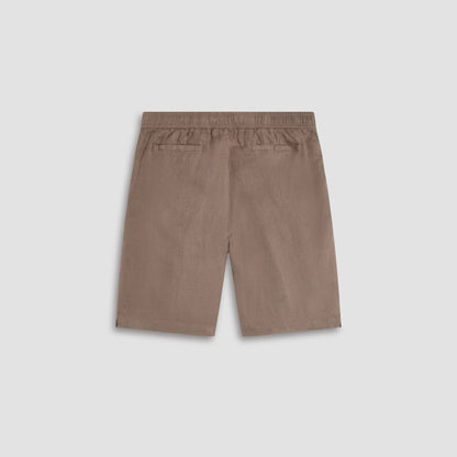 Bugatchi Linen Drawstring Shorts Olive