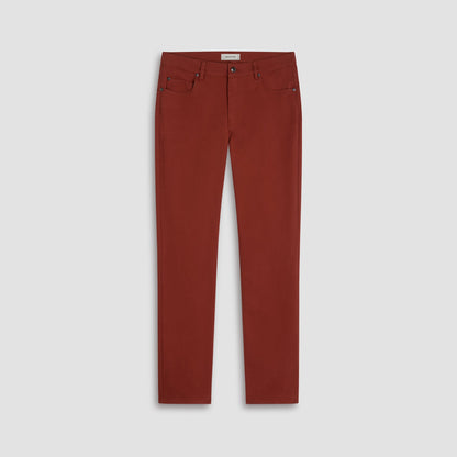 Bugatchi Preston Five Pocket Pant Brick