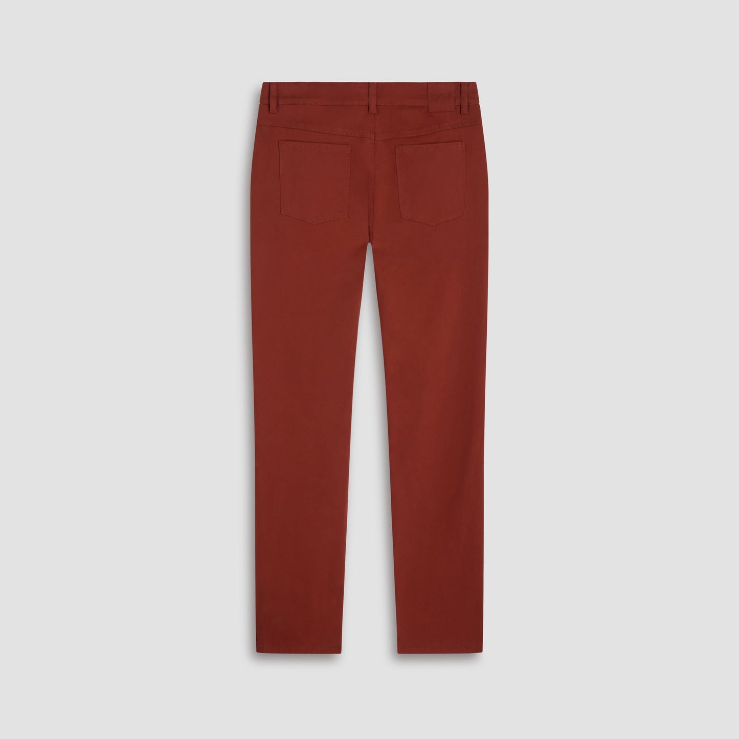 Bugatchi Preston Five Pocket Pant Brick