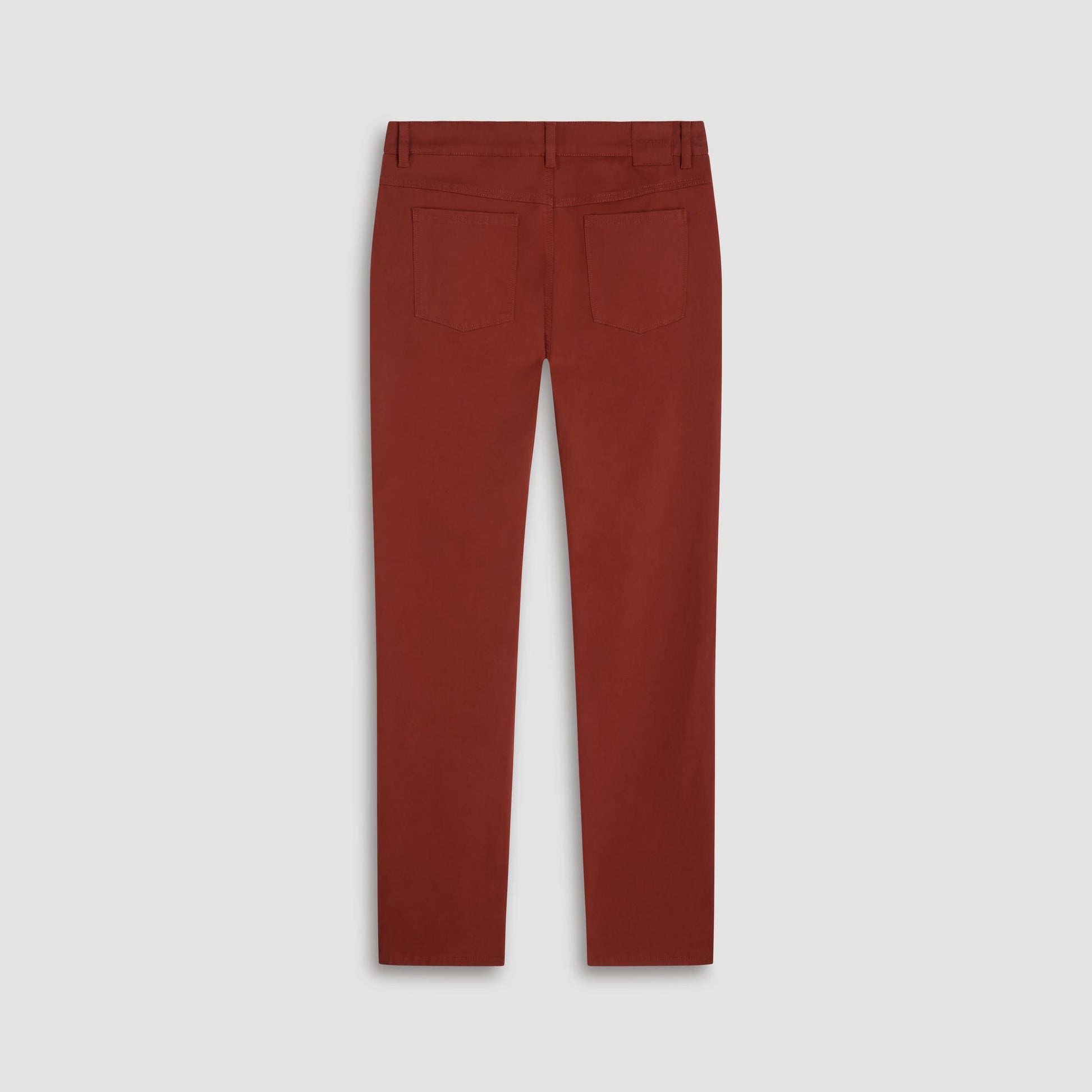 Bugatchi Preston Five Pocket Pant Brick