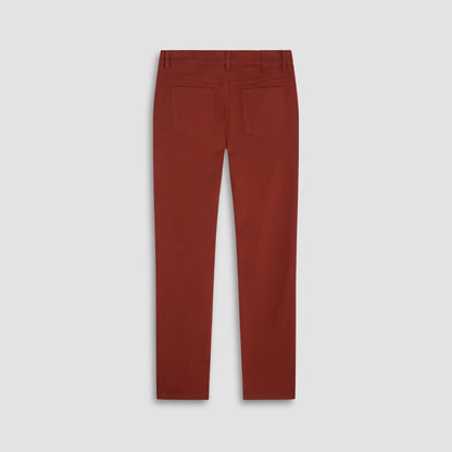Bugatchi Preston Five Pocket Pant Brick
