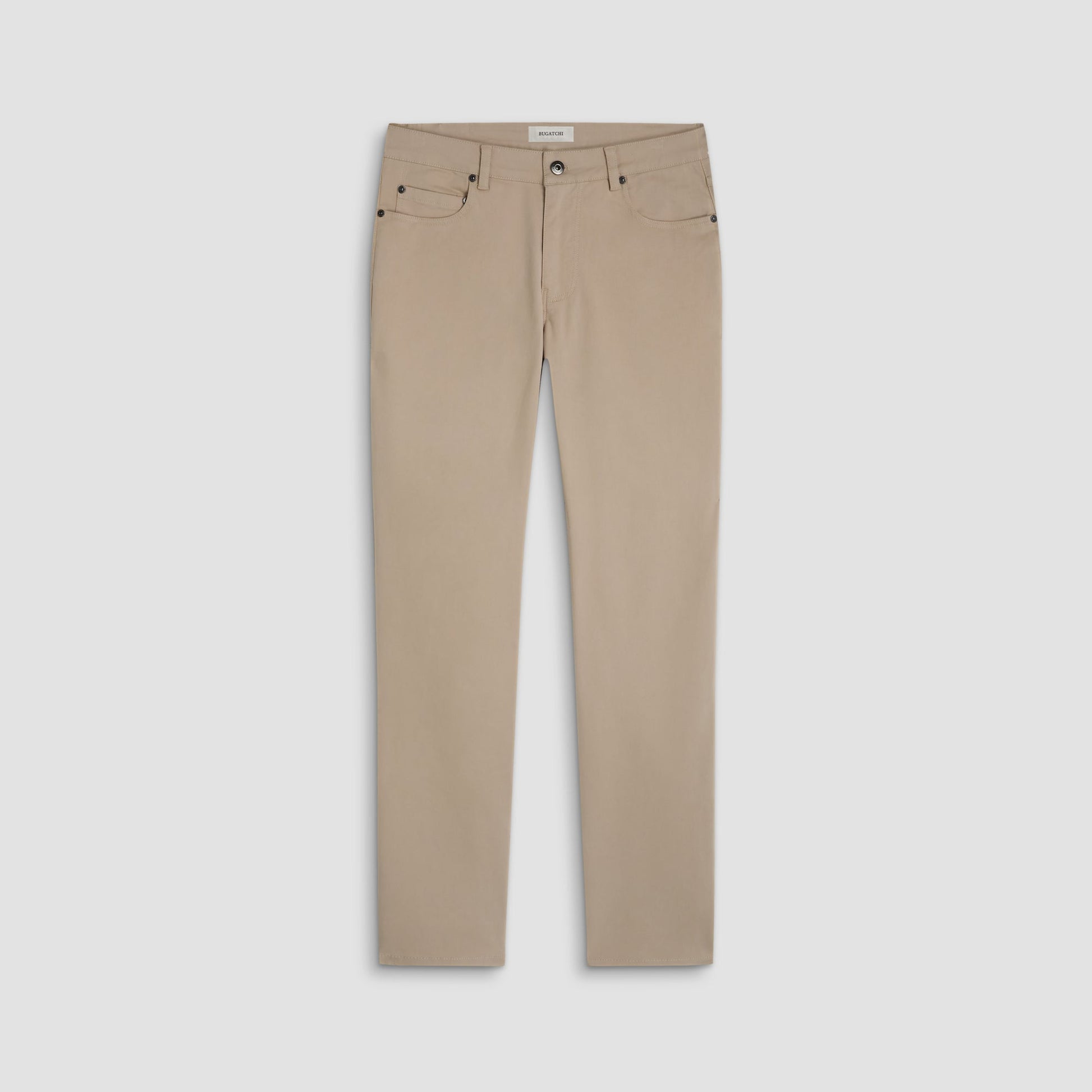 Bugatchi Preston Five Pocket Pant Sand