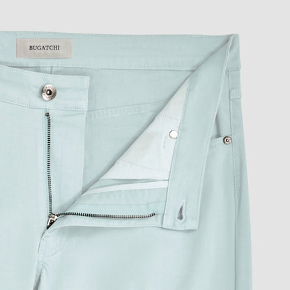 Bugatchi Preston Five Pocket Pant Seafoam