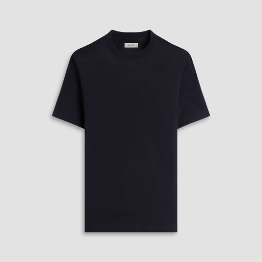 Bugatchi Rufus Solid OoohCotton® Crew Neck T-Shirt Black