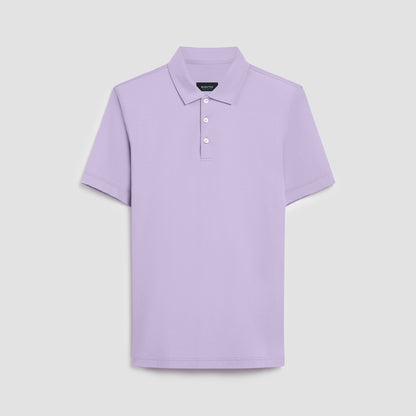 Bugatchi Victor Solid OoohCotton® Polo Lilac