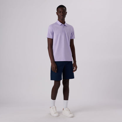 Bugatchi Victor Solid OoohCotton® Polo Lilac
