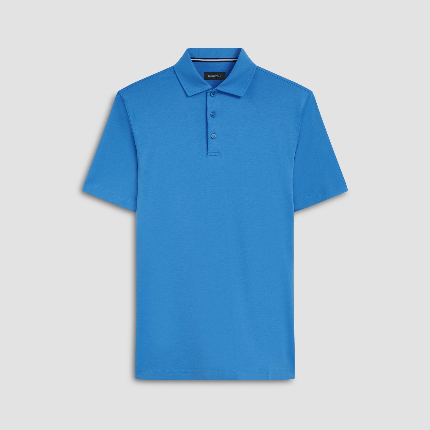 Bugatchi Hendrix Solid Polo Shirt Classic Blue