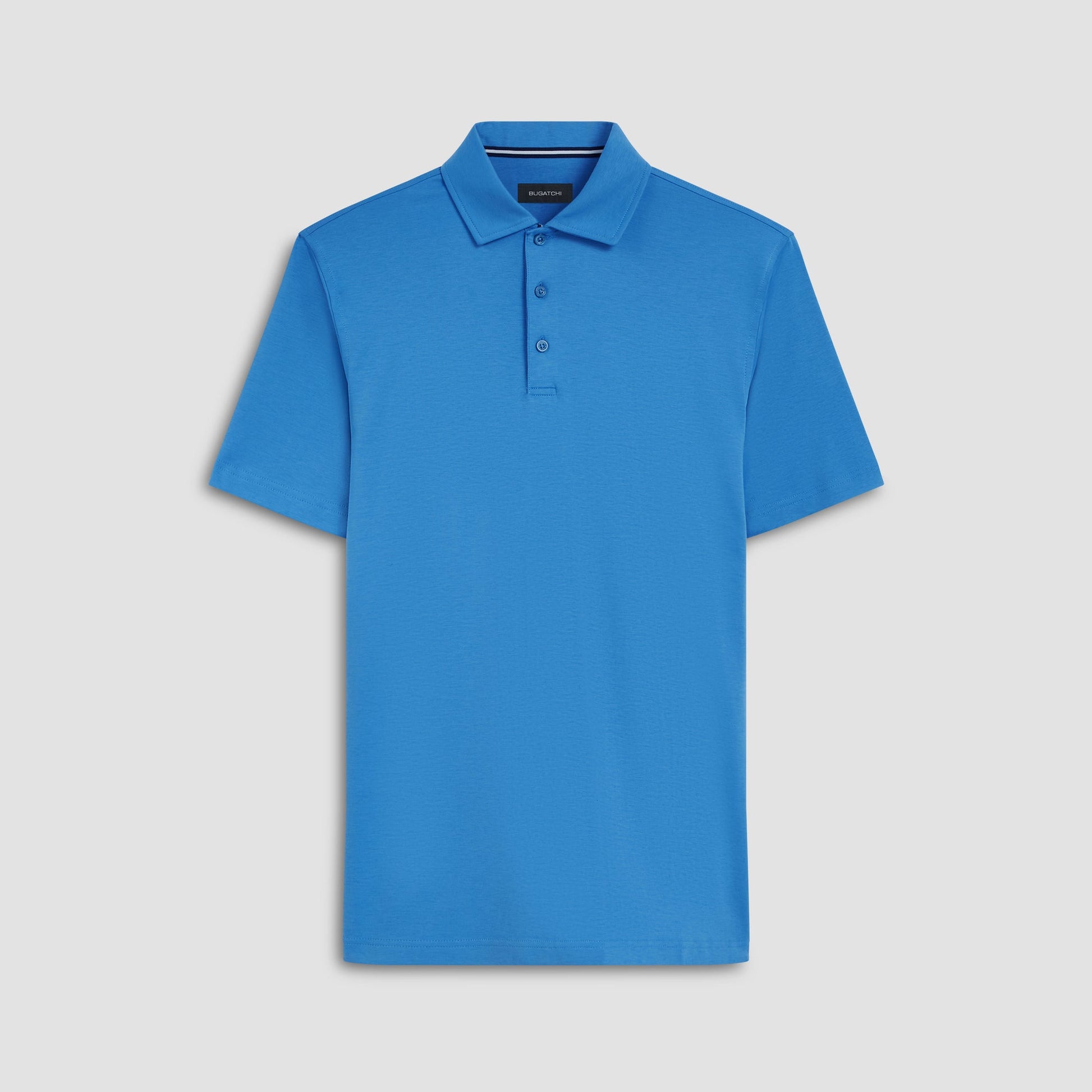 Bugatchi Hendrix Solid Polo Shirt Classic Blue
