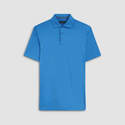 Bugatchi Hendrix Solid Polo Shirt Classic Blue