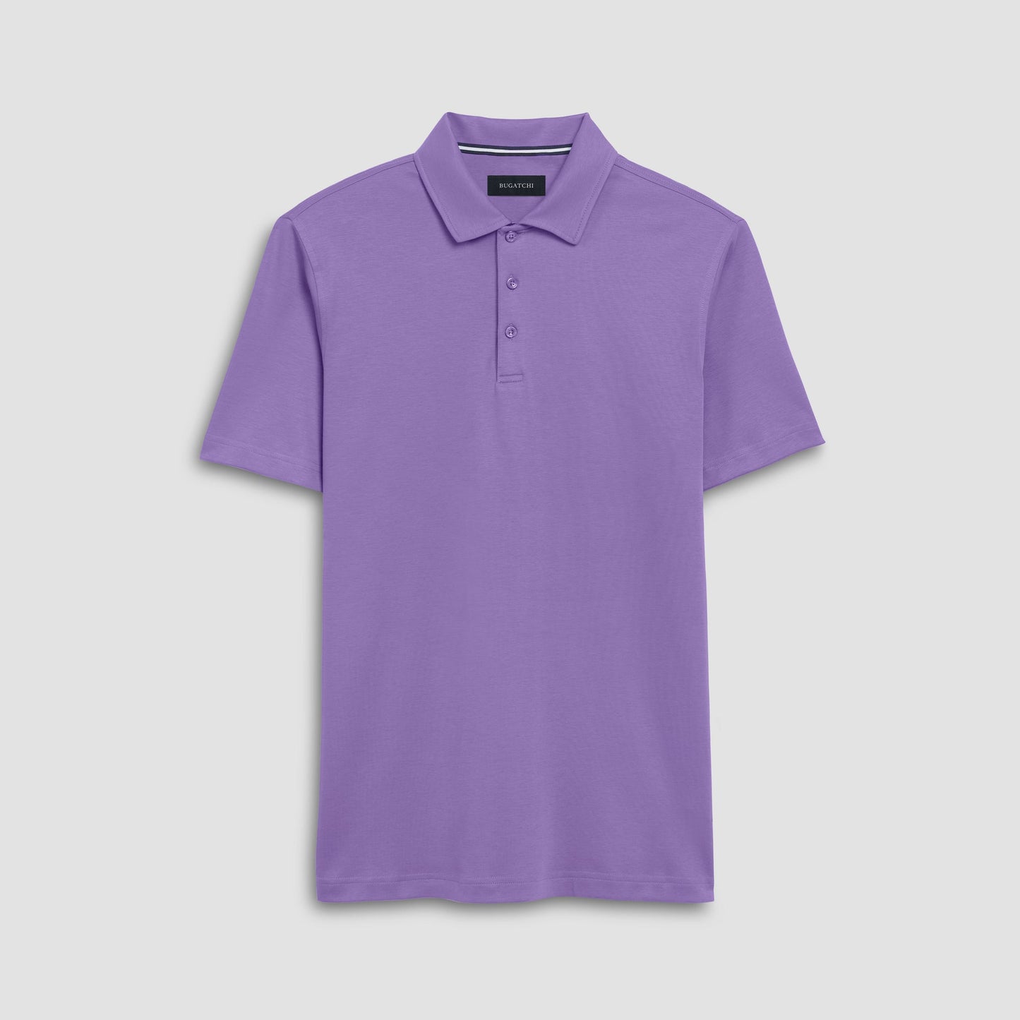 Bugatchi Hendrix Solid Polo Shirt Lavender