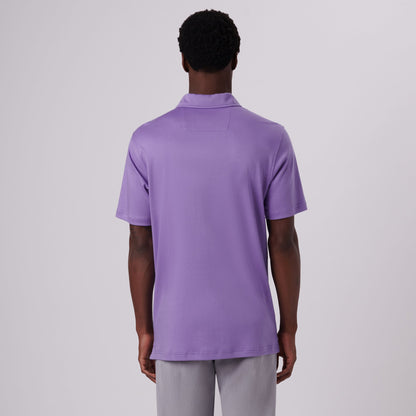 Bugatchi Hendrix Solid Polo Shirt Lavender