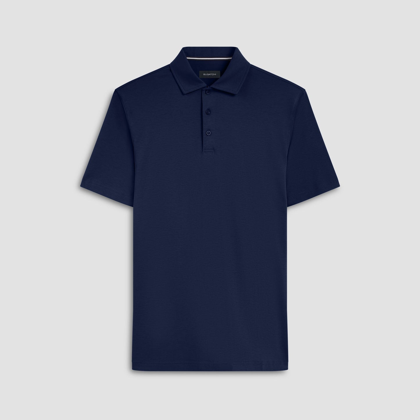 Bugatchi Hendrix Solid Polo Shirt Midnight