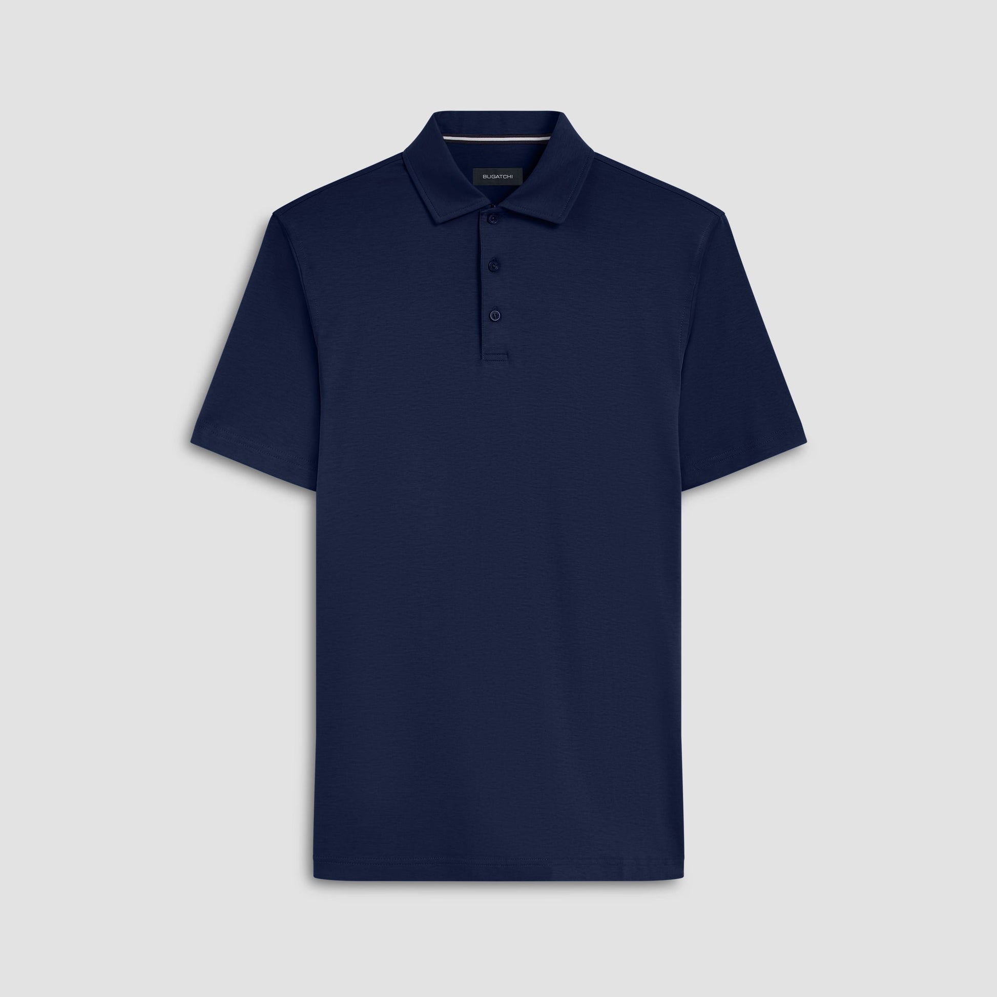 Bugatchi Hendrix Solid Polo Shirt Midnight