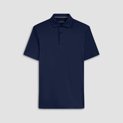 Bugatchi Hendrix Solid Polo Shirt Midnight