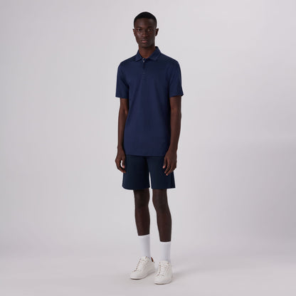 Bugatchi Hendrix Solid Polo Shirt Midnight