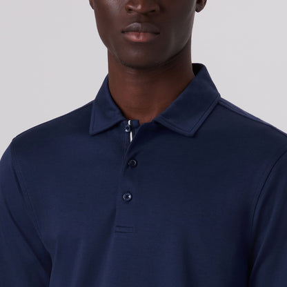 Bugatchi Hendrix Solid Polo Shirt Midnight