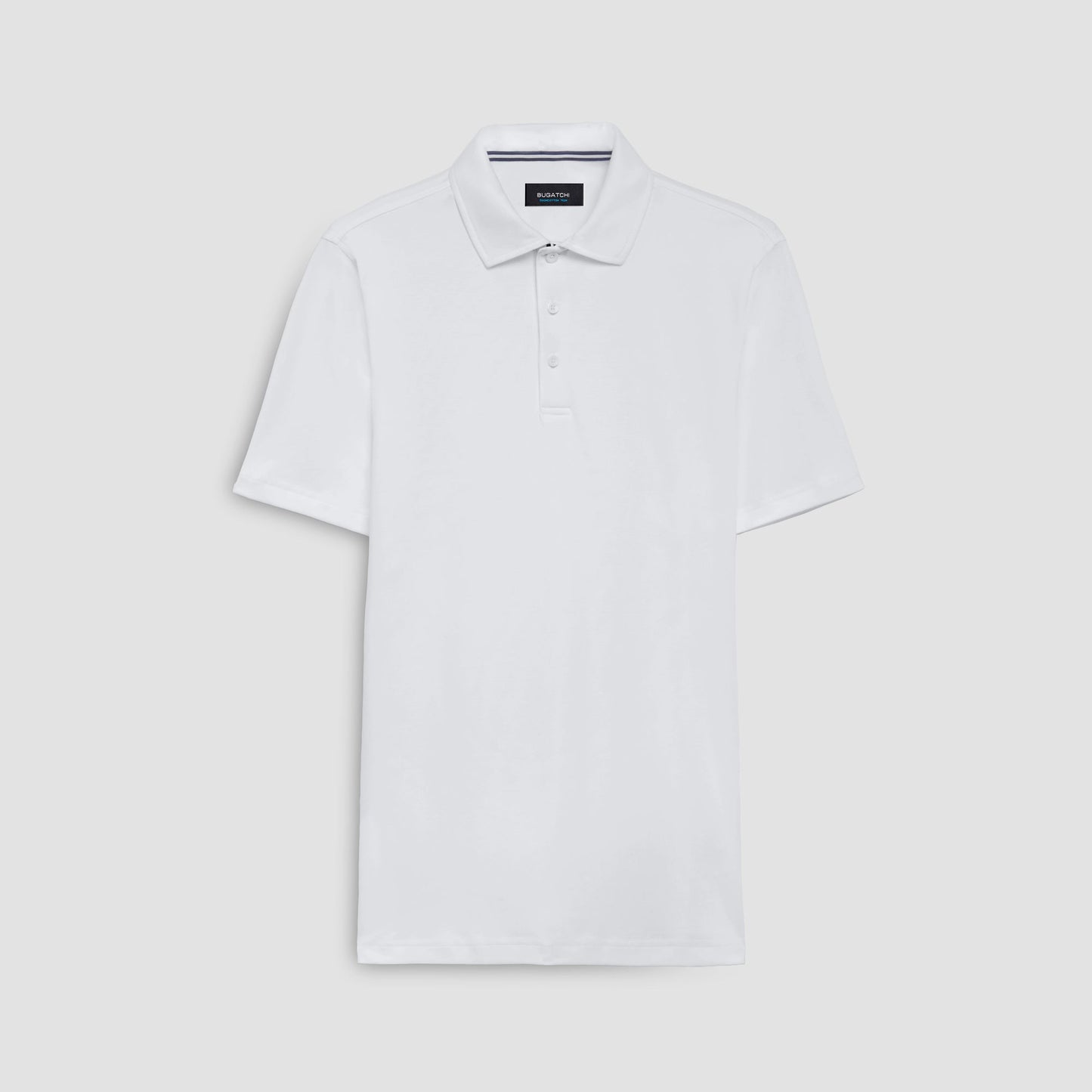 Bugatchi Hendrix Solid Polo Shirt White
