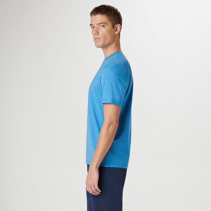 Bugatchi UV50 Performance T-Shirt Ocean