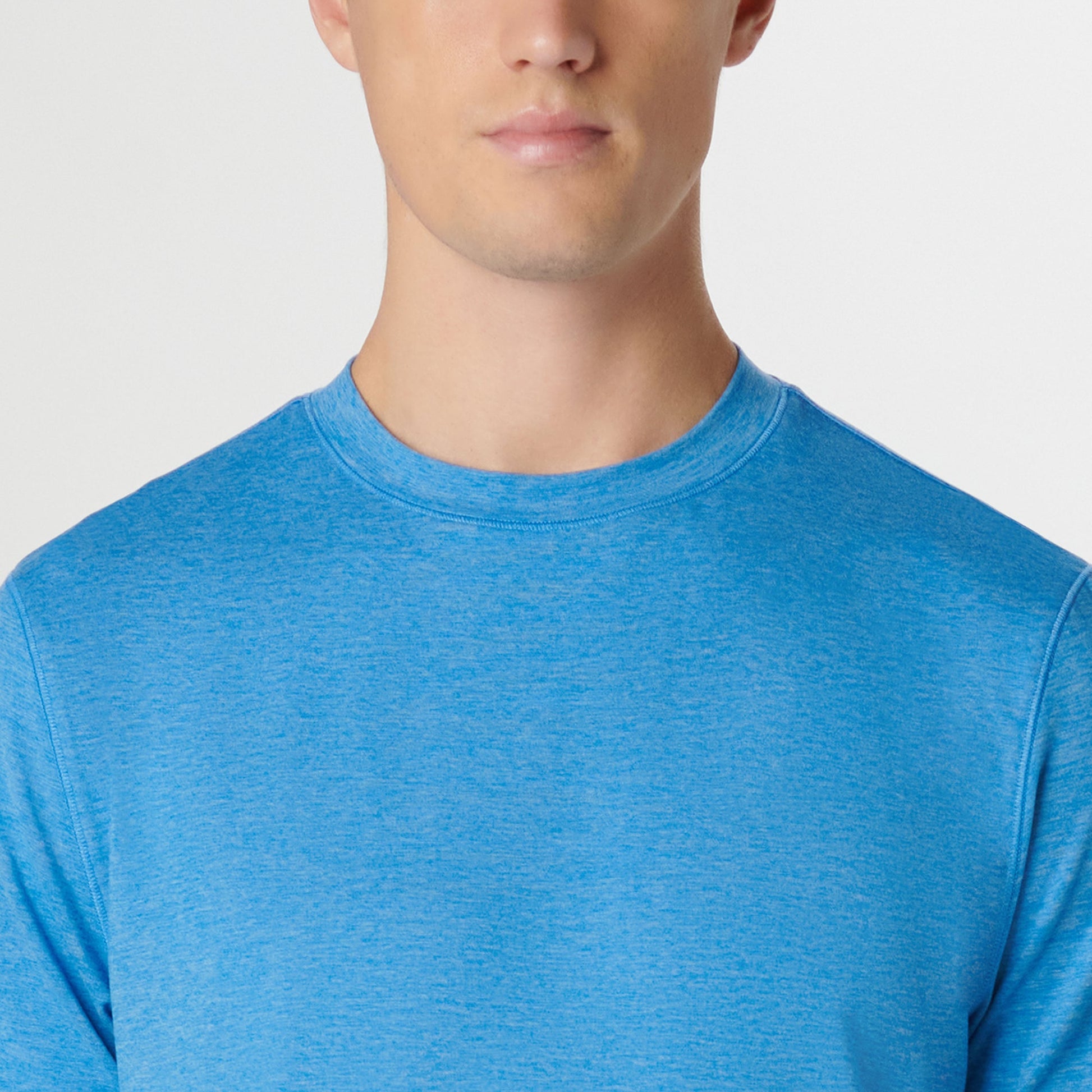 Bugatchi UV50 Performance T-Shirt Ocean