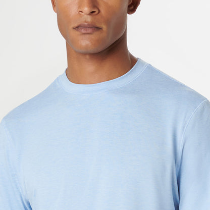 Bugatchi UV50 Performance T-Shirt Sky