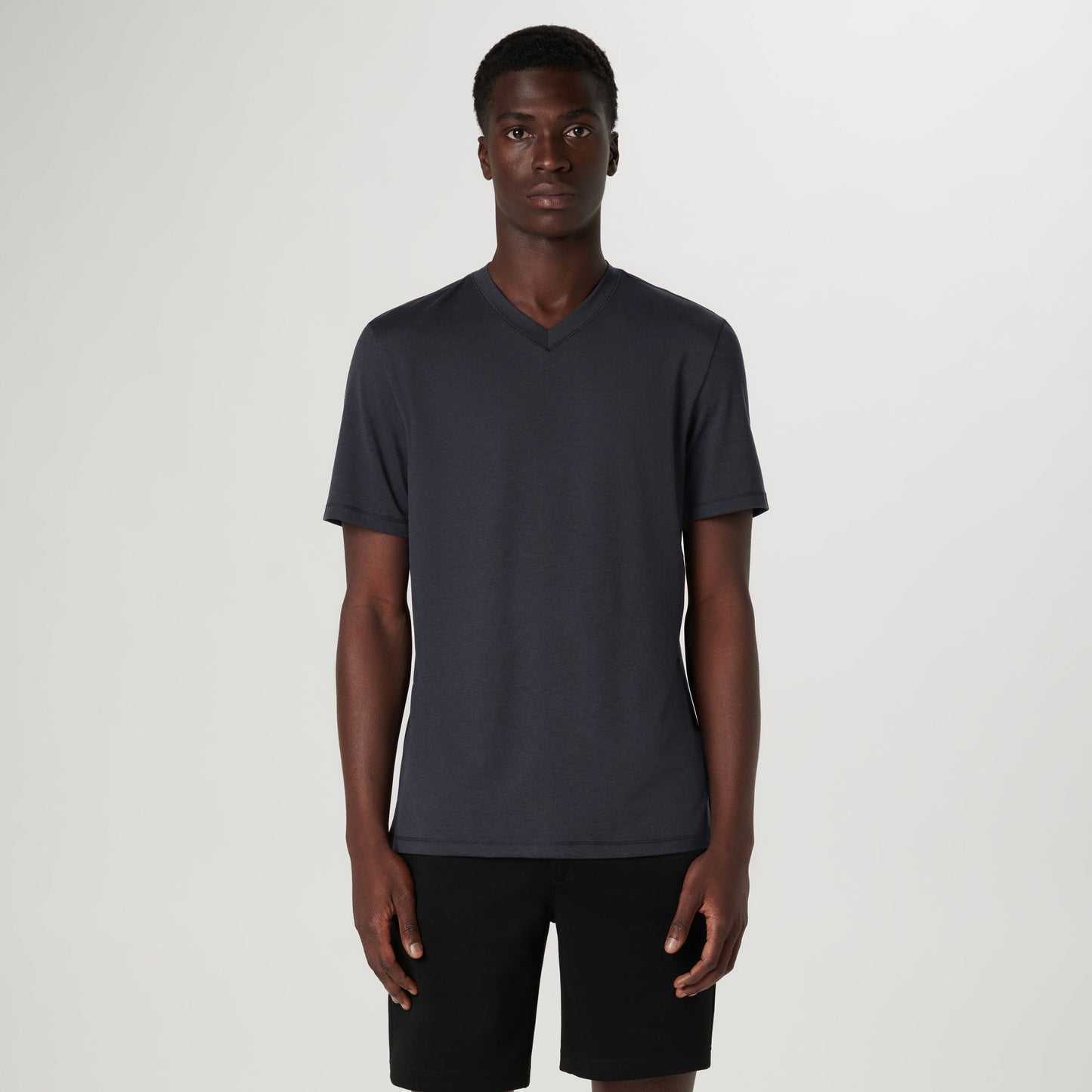 Bugatchi UV50 Performance T-Shirt Black