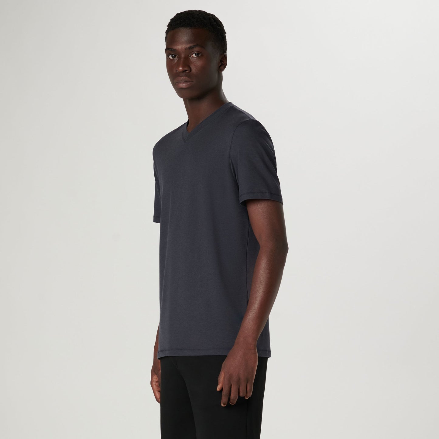 Bugatchi UV50 Performance T-Shirt Black