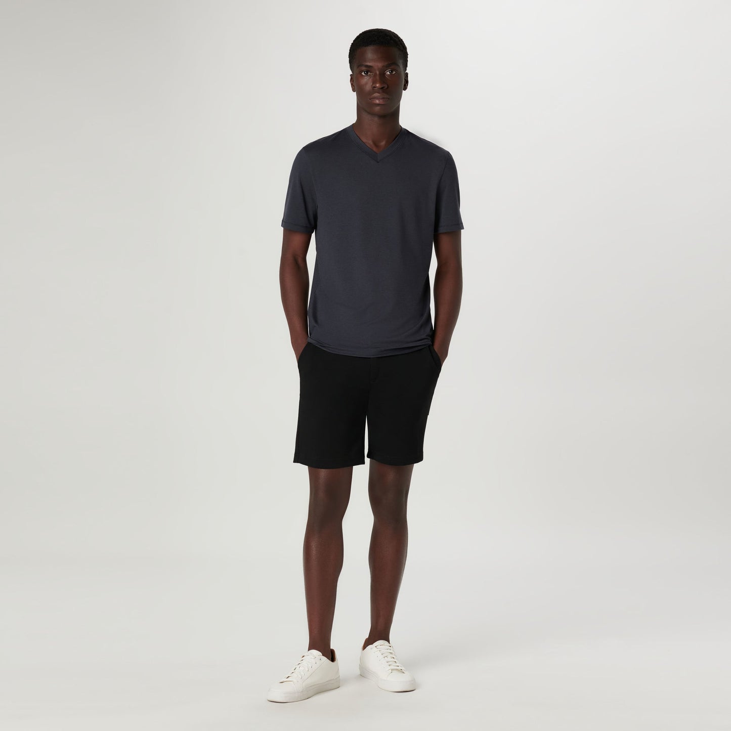 Bugatchi UV50 Performance T-Shirt Black