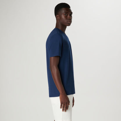 Bugatchi UV50 Performance T-Shirt Navy