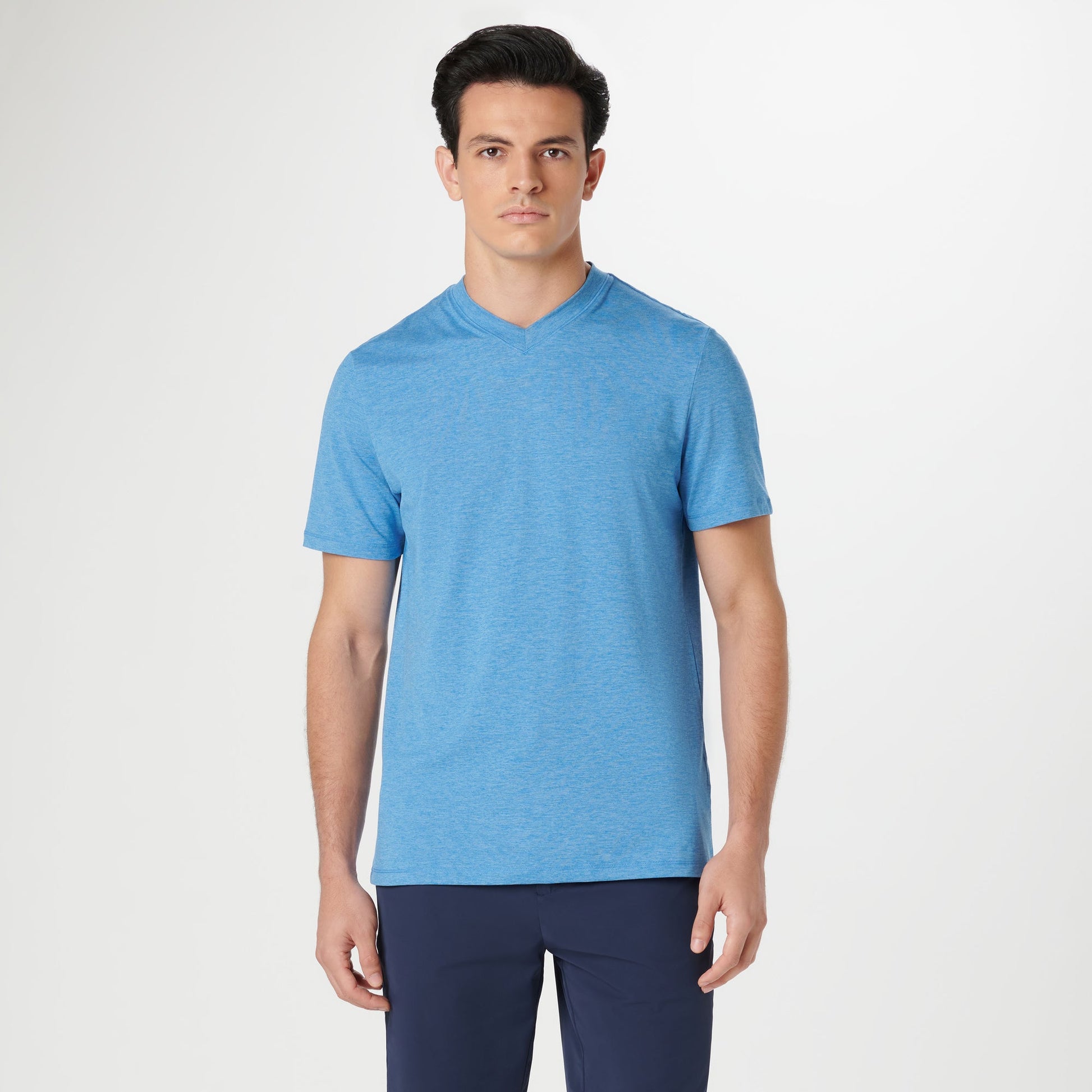 Bugatchi UV50 Performance T-Shirt Ocean