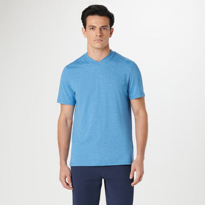 Bugatchi UV50 Performance T-Shirt Ocean