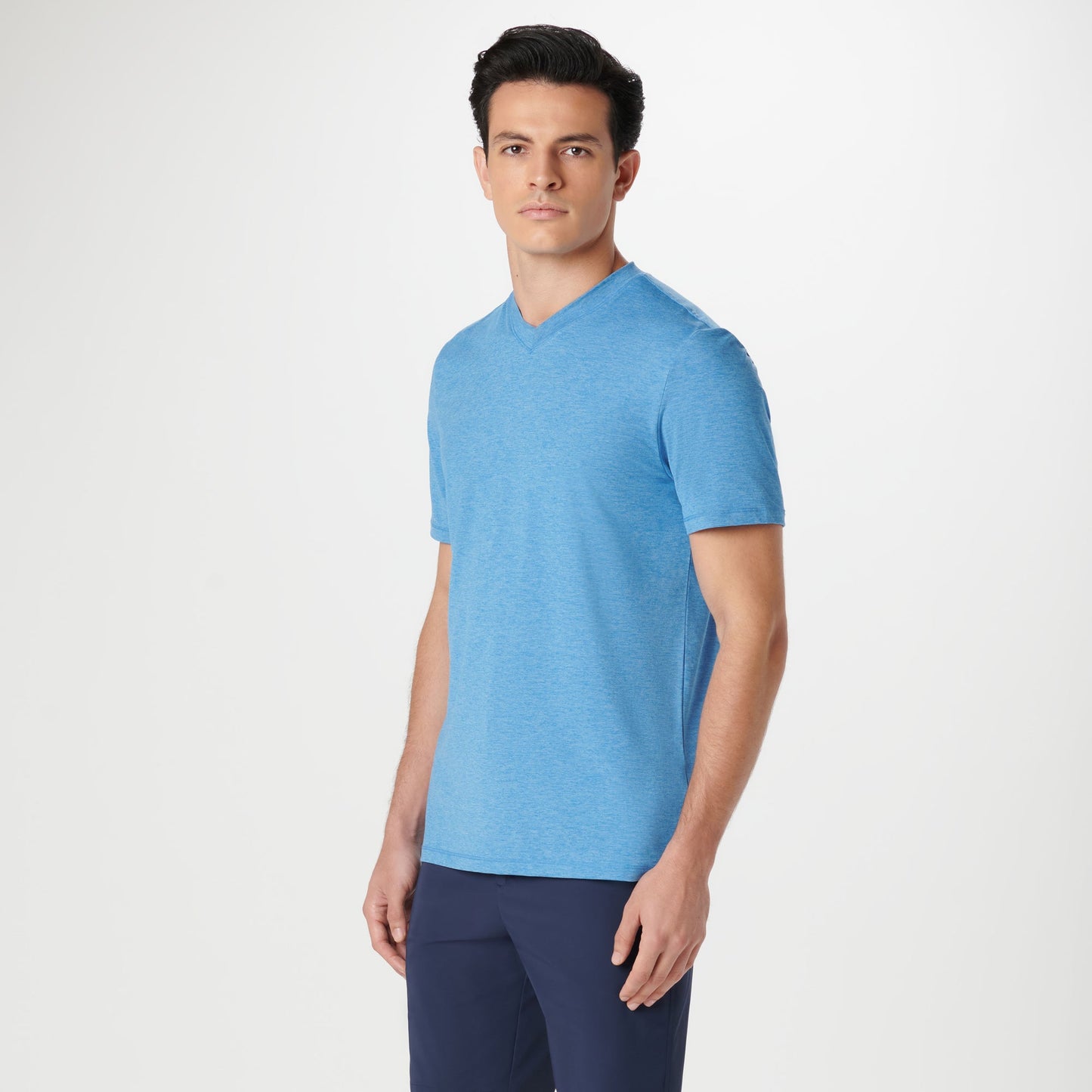 Bugatchi UV50 Performance T-Shirt Ocean