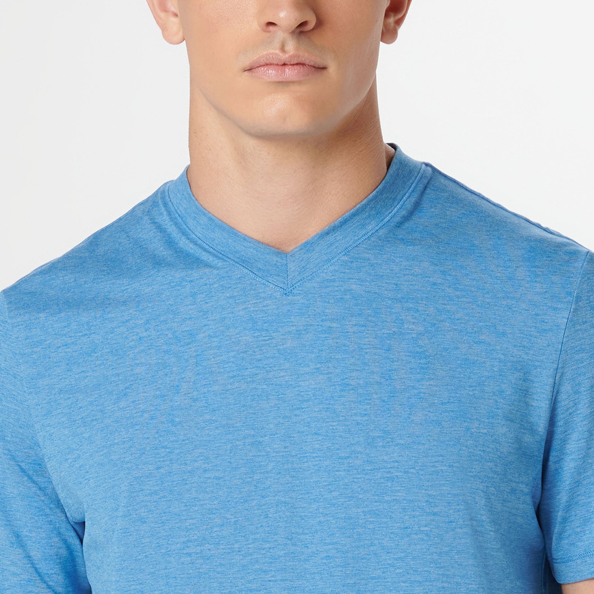 Bugatchi UV50 Performance T-Shirt Ocean