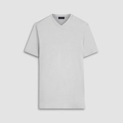 Bugatchi UV50 Performance T-Shirt Platinum