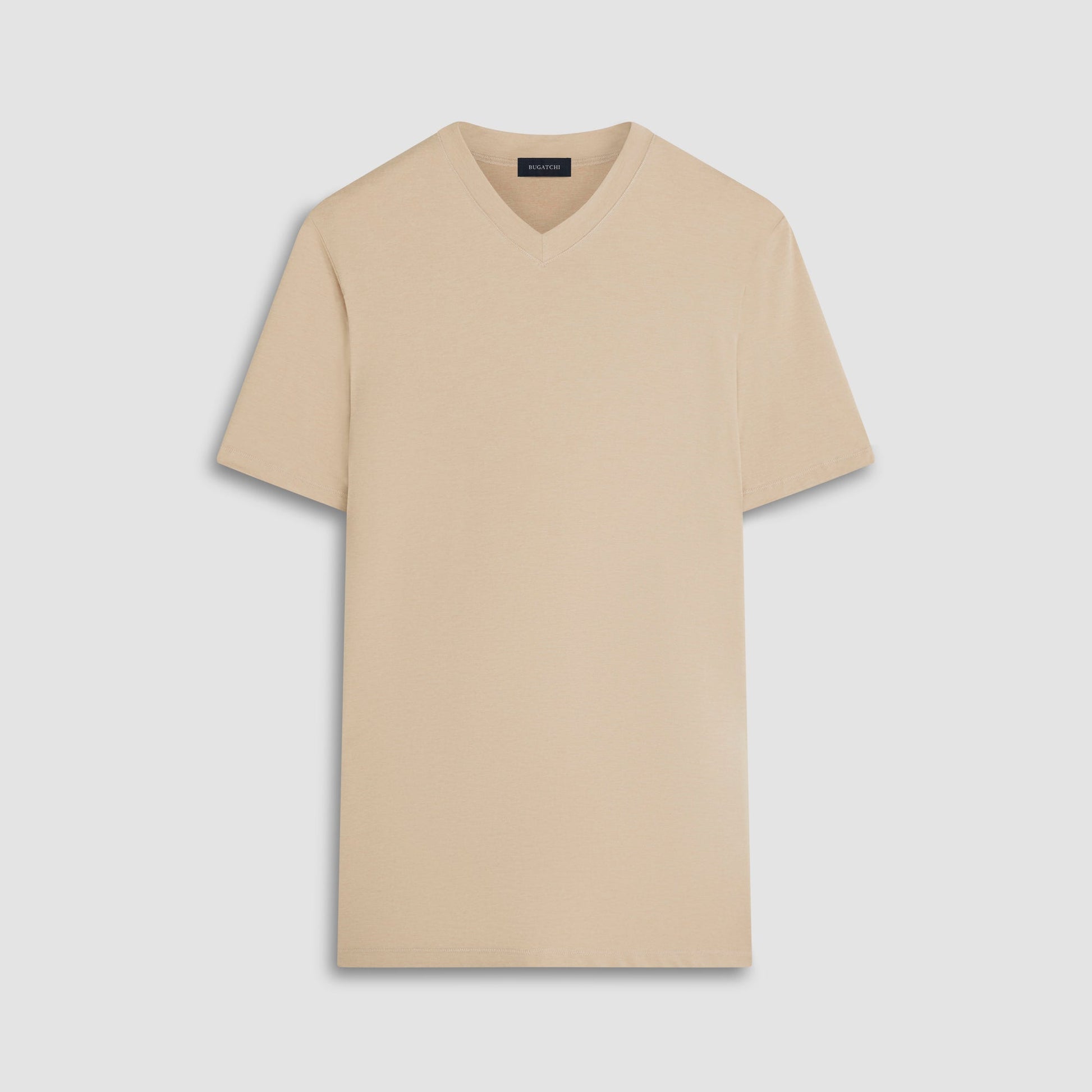 Bugatchi UV50 Performance T-Shirt Sand